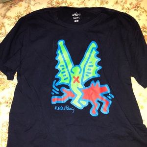 Keith Harring shirt, UniQlo.